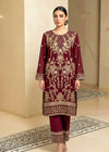 Sang-e-Maroon | A Velvet Statement