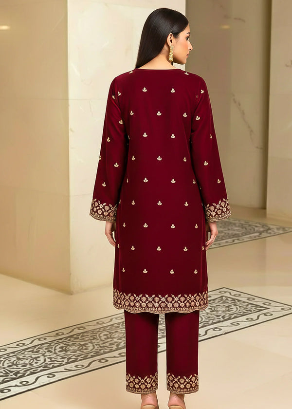 Sang-e-Maroon | A Velvet Statement