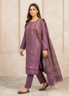 Lavender Meadow – Lavender Premium Embroidered Lawn 3PC Dress with Printed Dupatta