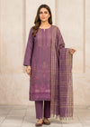 Lavender Meadow – Lavender Premium Embroidered Lawn 3PC Dress with Printed Dupatta