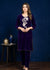 Purple Opulence – Elegant 2PC Velvet Set