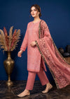 Tea Rose Bloom – Tea Pink Premium Embroidered Lawn 3PC Dress with lawn Dupatta