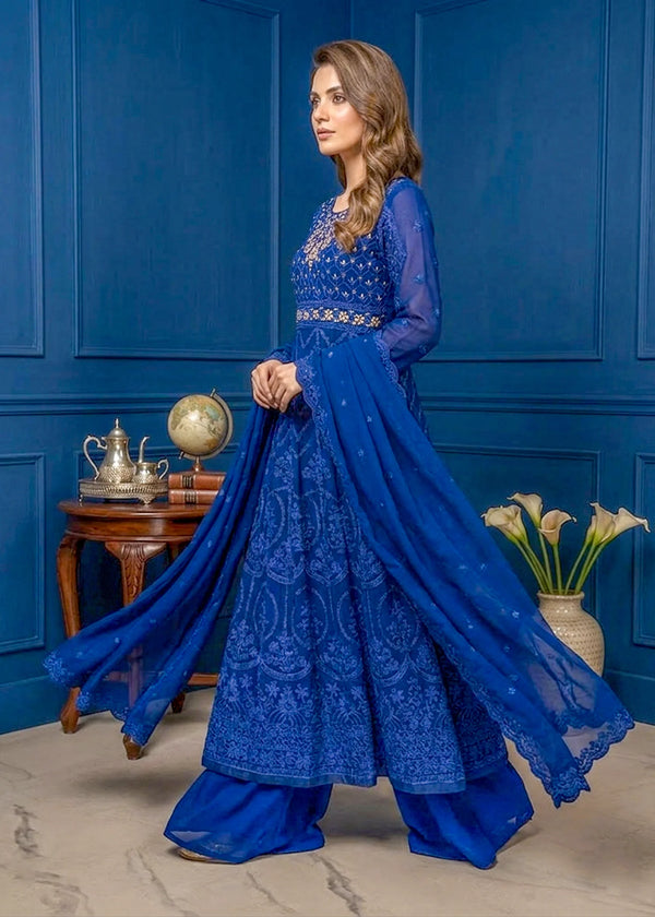 Royal Navy Whisper Embroidered Maxi 3PC