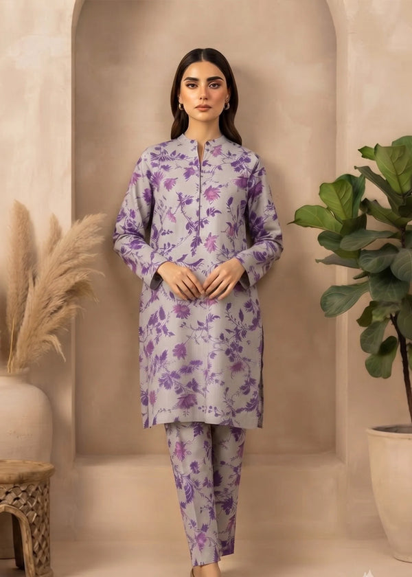 Floral Printed Lawn 2-Piece Unstitched Suit