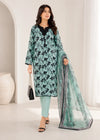 Mint Green Printed Lawn Kurta Set with Dupatta