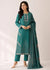 Sea Green Embroidered Lawn Kurta Set with Printed Dupatta