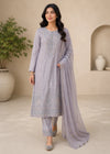 Lilac Grace – Premium Festive Chiffon Suit