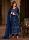 Ocean Dusk Luxury Chiffon Maxi 3PC