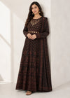 Chestnut Charm Sequin Embroidered Maxi 3PC