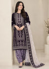Crown Jewel Purple Velvet 3-PC Formal Edit