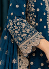 Rang-o-Noor — Noor-e-Bahar Teal Festive Gharara