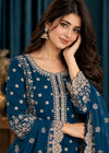 Rang-o-Noor — Noor-e-Bahar Teal Festive Gharara