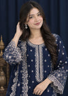 Rang-o-Noor — Neel Shab Navy Blue Festive Gharara