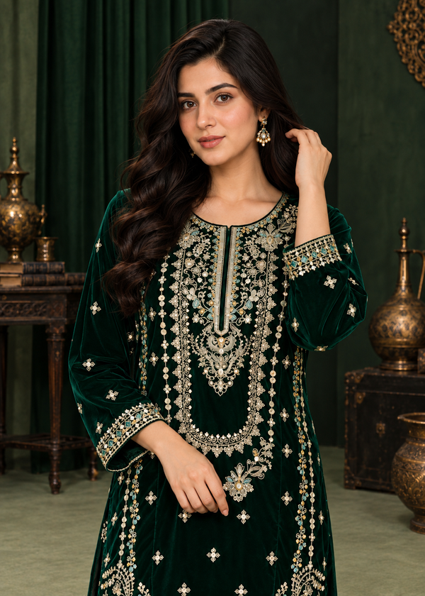 Velvet Emerald Royale