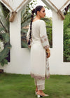 Nooré White Organza – Embroidered 3 PC Ensemble
