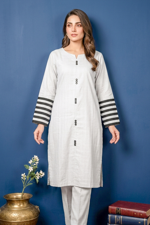 2 Piece Premium Lawn Suit - Stitched