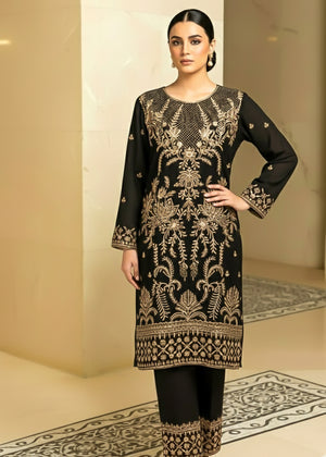 Black Obsidian – Velvet Embellished 2-PC