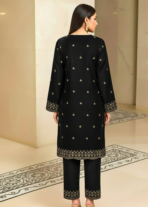 Black Obsidian – Velvet Embellished 2-PC