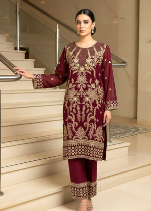Sang-e-Maroon | A Velvet Statement