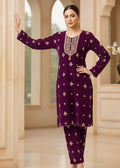 Imperial Amethyst – Luxe Velvet Ensemble