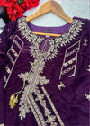 Orchid Dusk – Deep Purple Velvet 2PC