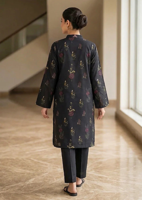 Black – Premium Printed Lawn 3PC Dress