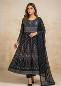Black Diamond Whisper Embroidered Maxi 3PC