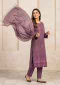 Lavender Meadow – Lavender Premium Embroidered Lawn 3PC Dress with Printed Dupatta