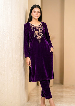 Deep Purple – Premium Handcrafted Velvet Suit