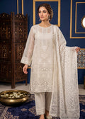 Afsana White Organza – Formal Festive Edit