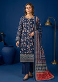 Ebony Garden Linen Suit – 3PC