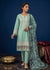 Mint Green Embroidered Lawn Kurta Set with Printed Dupatta