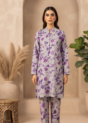 Floral Printed Lawn 2-Piece Unstitched Suit