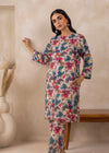 Floral Printed Cotton Kurta Set