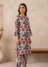 Floral Printed Cotton Kurta Set