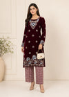 Royal Maroon – Premium Velvet Party Wear
