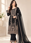 Noir Noor – Embroidered Chiffon 3PC