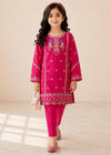 Blush Bloom – Pink Premium Lawn 2PC Kurta Set