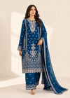 Teal Royale – Premium Embroidered Chiffon 3 Piece Set