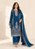 Teal Royale – Premium Embroidered Chiffon 3 Piece Set