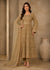 Sage Green Embroidered Maxi 3PC
