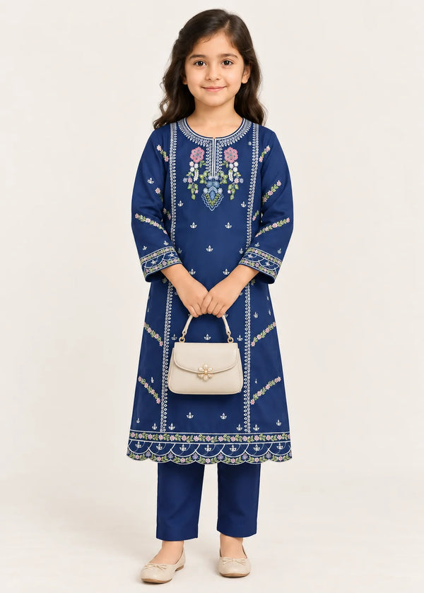 Twilight Spark -Premium Lawn 2PC Kurta Set