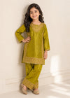 Olive Kattan Silk Kids 2-PC Kurta Set