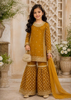 Little Sunshine – Embroidered Kids 2-Pc