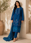 Lagoon Bloom – Blue Premium Embroidered Lawn 3PC Kurta Set