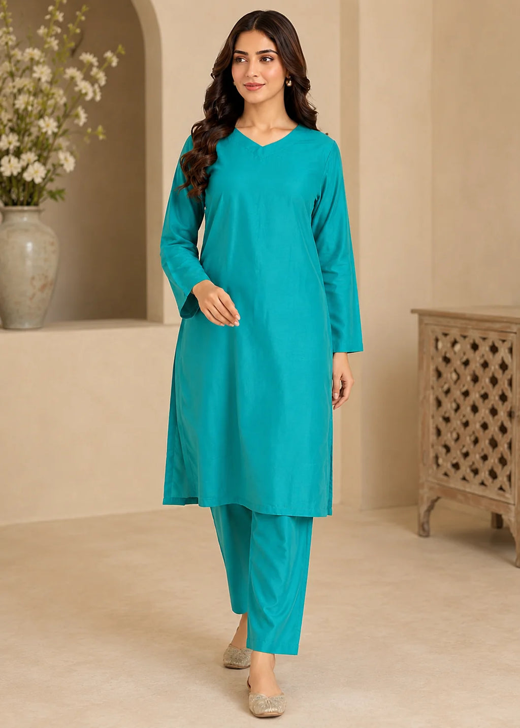 Sutar Plain Parrot Green