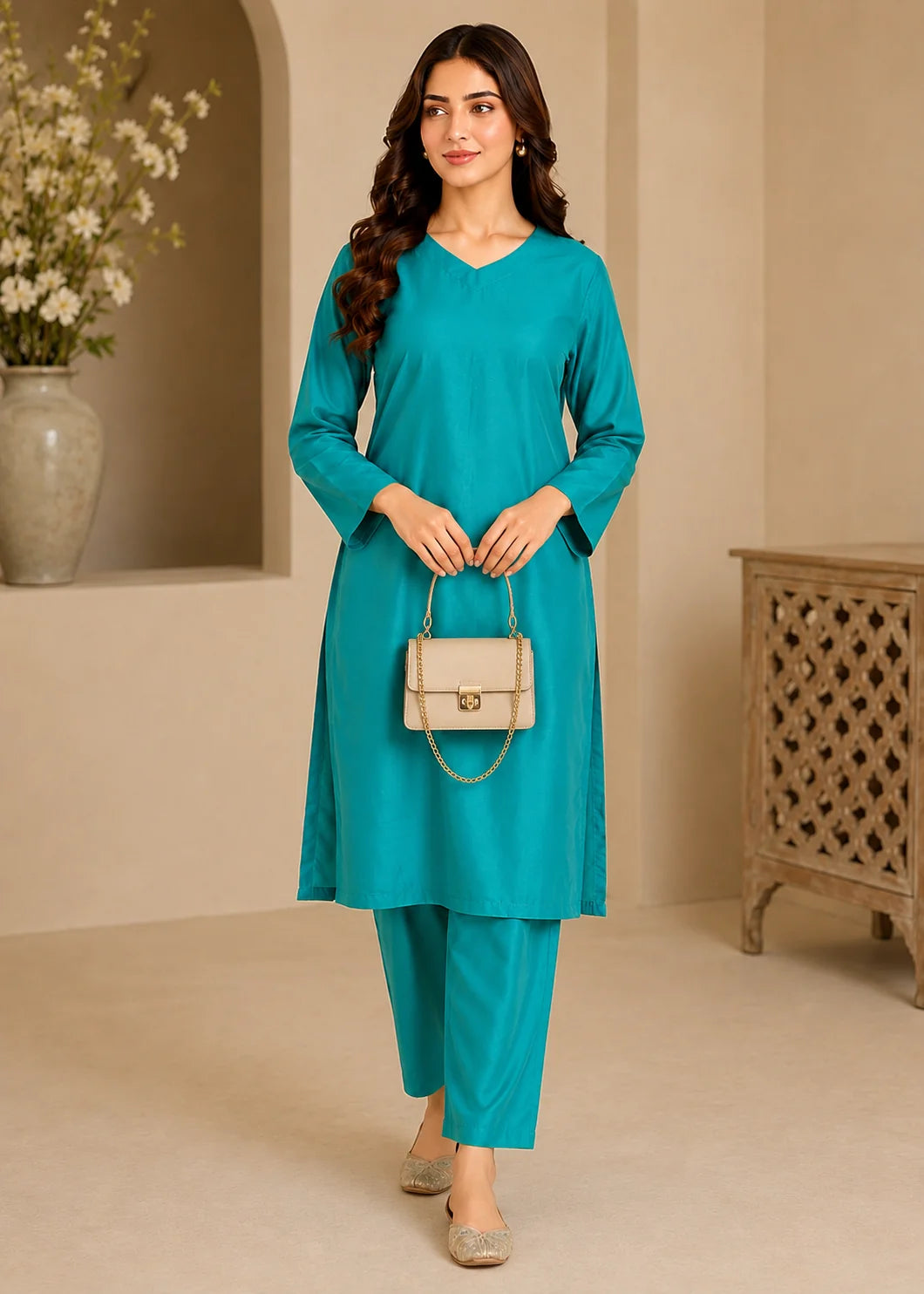 Sutar Plain Parrot Green