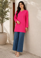 Sutar PLain Pink Kurta