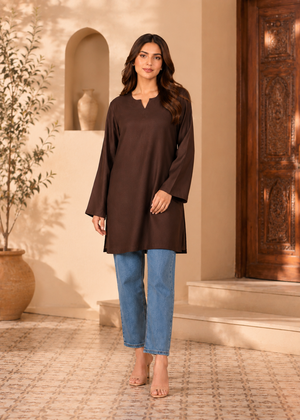 Linen Brown Shirt Only