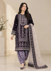 Crown Jewel Purple Velvet 3-PC Formal Edit